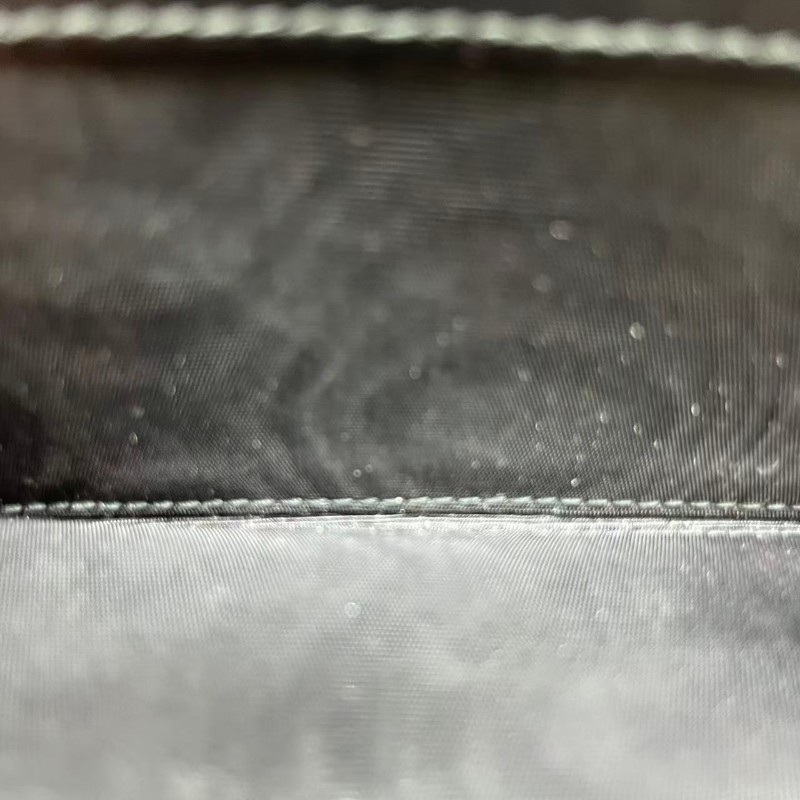 GUCCI 黑色壓花長款拉鍊錢包 长夹-7