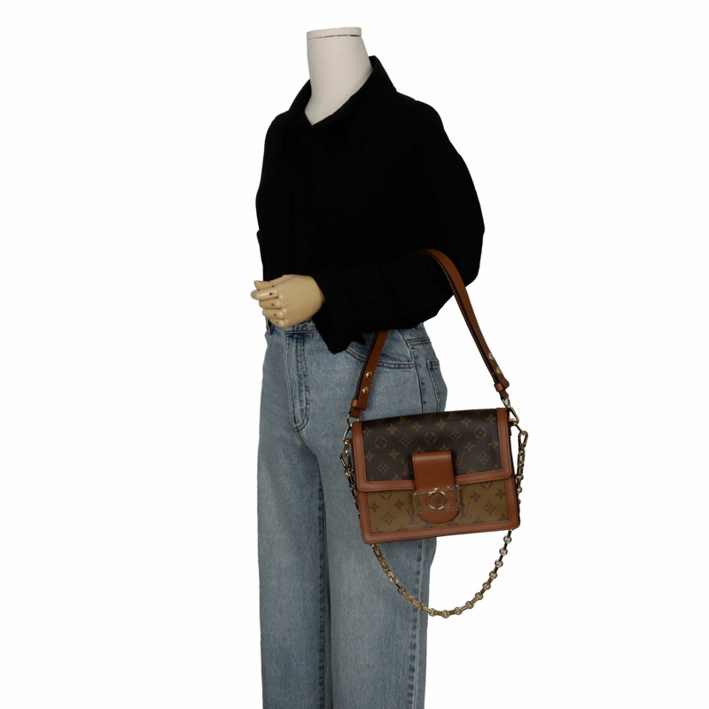 LOUIS VUITTON Dauphine MM 單肩斜背包 M44391-8