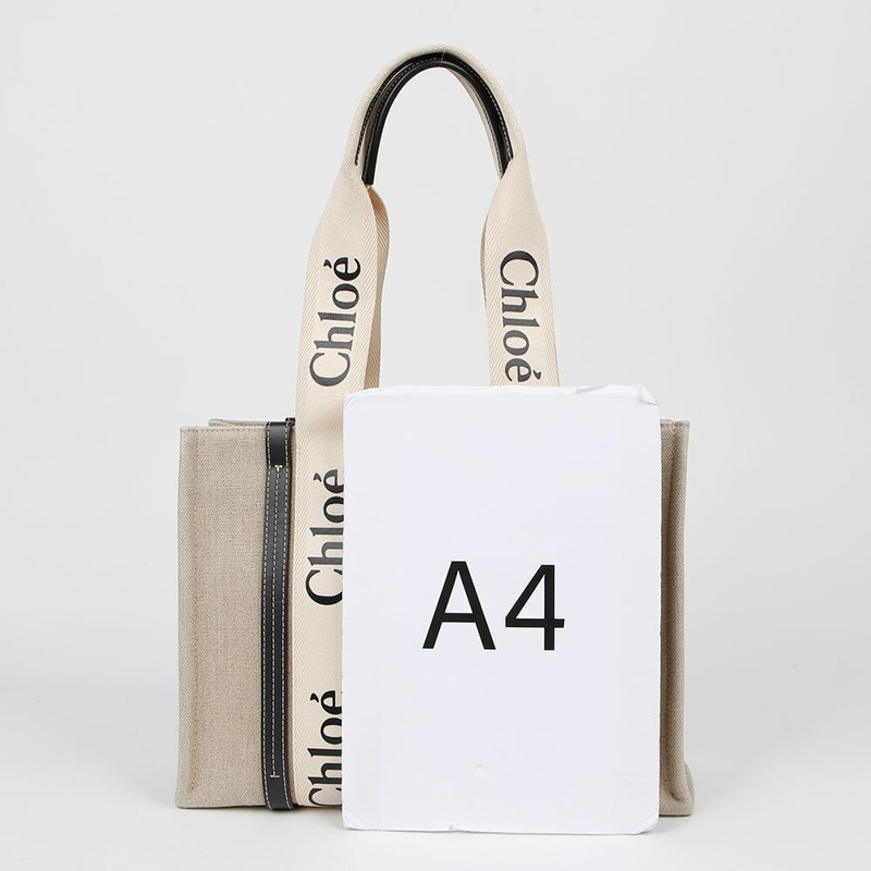 CHLOE CHC22AS383 Woody 中型手提包-7