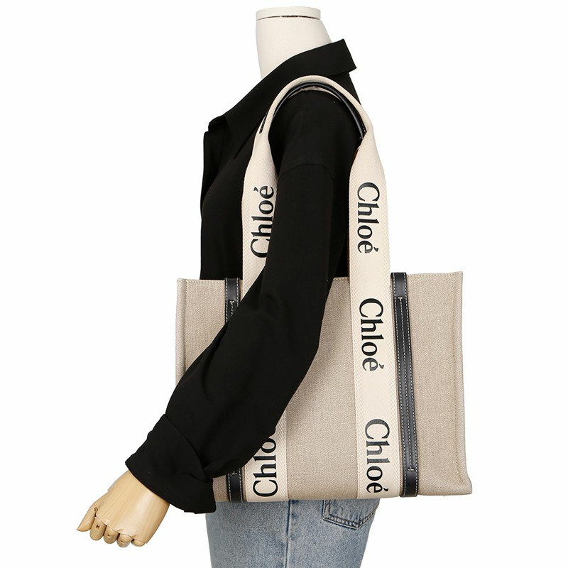 CHLOE CHC22AS383 Woody 中型手提包-9