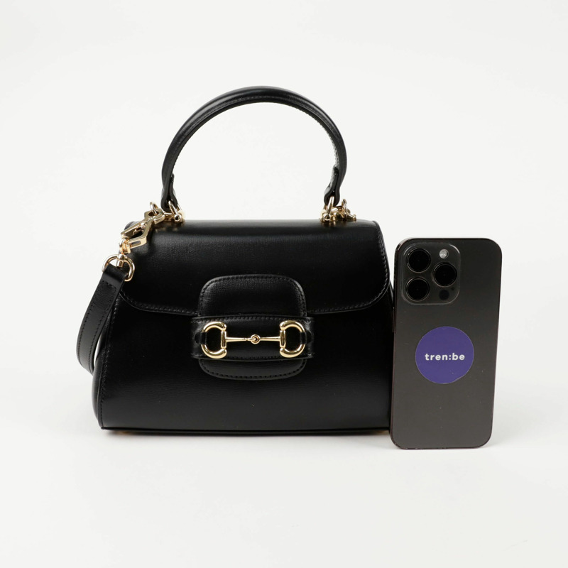 GUCCI Horsebit 1955 迷你手提單肩包 703848-7