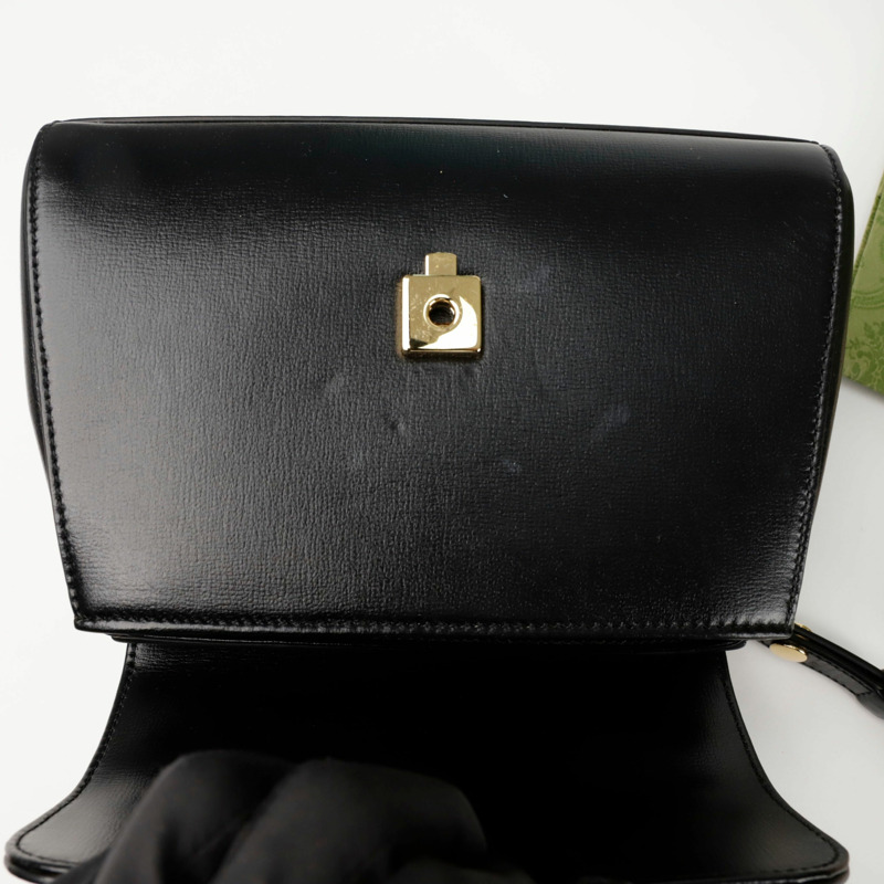 GUCCI Horsebit 1955 迷你手提單肩包 703848-8