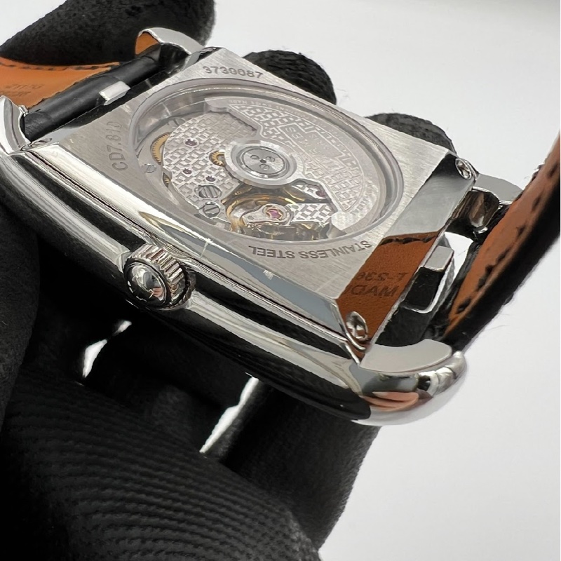 愛馬仕HERMES Cape Cod鱷魚皮機械腕錶-9