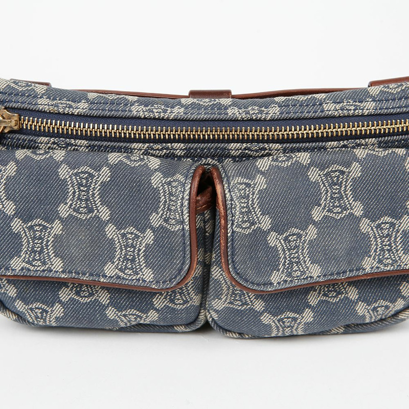 CELINE Blajon 牛仔腰包-3