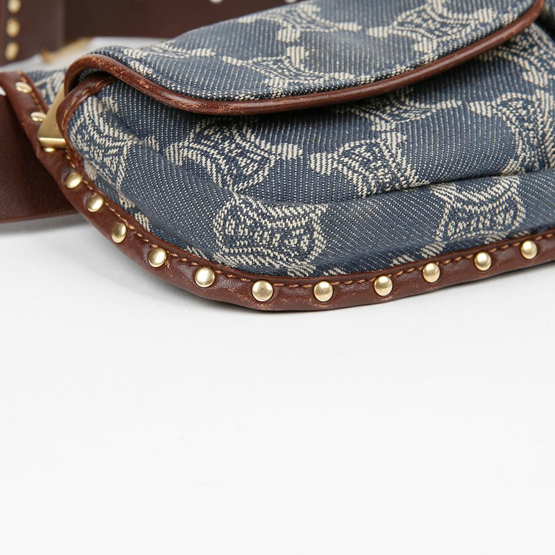 CELINE Blajon 牛仔腰包-11