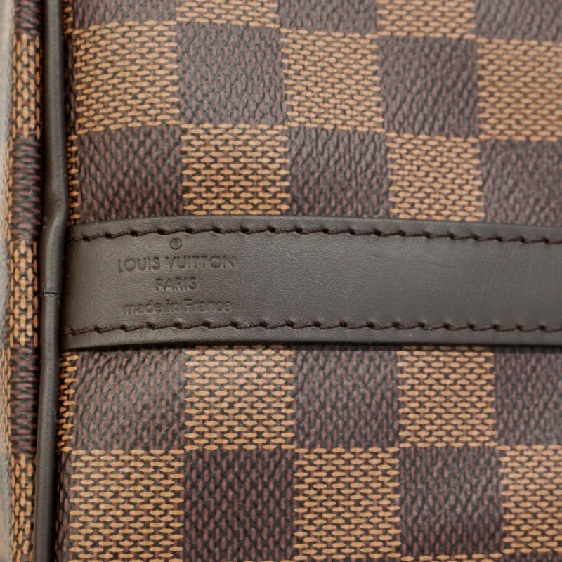 路易威登 Damier Speedy Bandouliere 25 手提包 N40575 Ebene 女式 2 向包-4