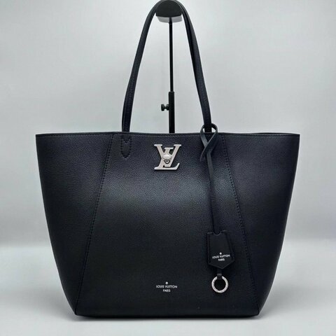 LV 黑銀Lockme托特包27*27*17 98新配件塵袋