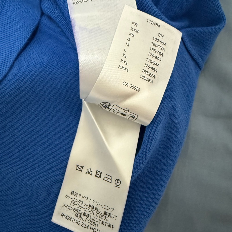 Louis Vuitton blue monogram sleeve T shirt S T恤-5