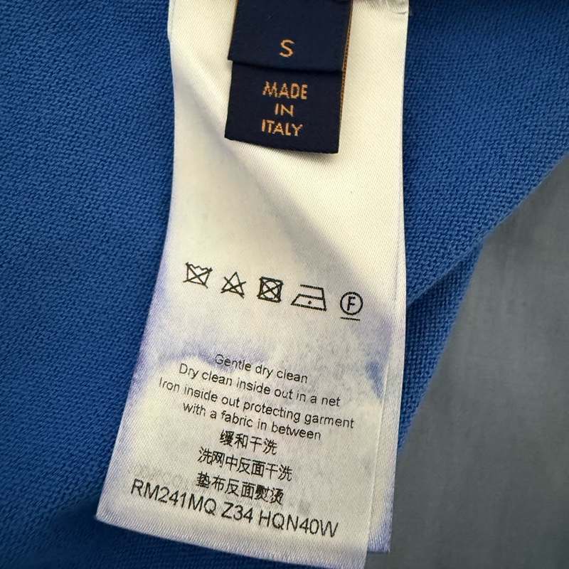 Louis Vuitton blue monogram sleeve T shirt S T恤-7
