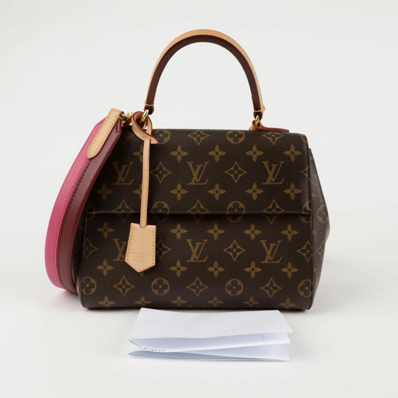 LOUIS VUITTON Cluny BB 手提單肩包 M42738-0