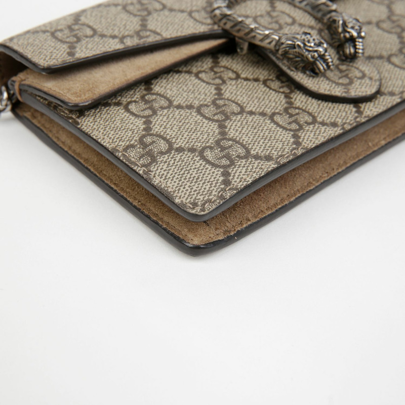 GUCCI Dionysus 超迷你鏈條單肩斜背包 476432-4