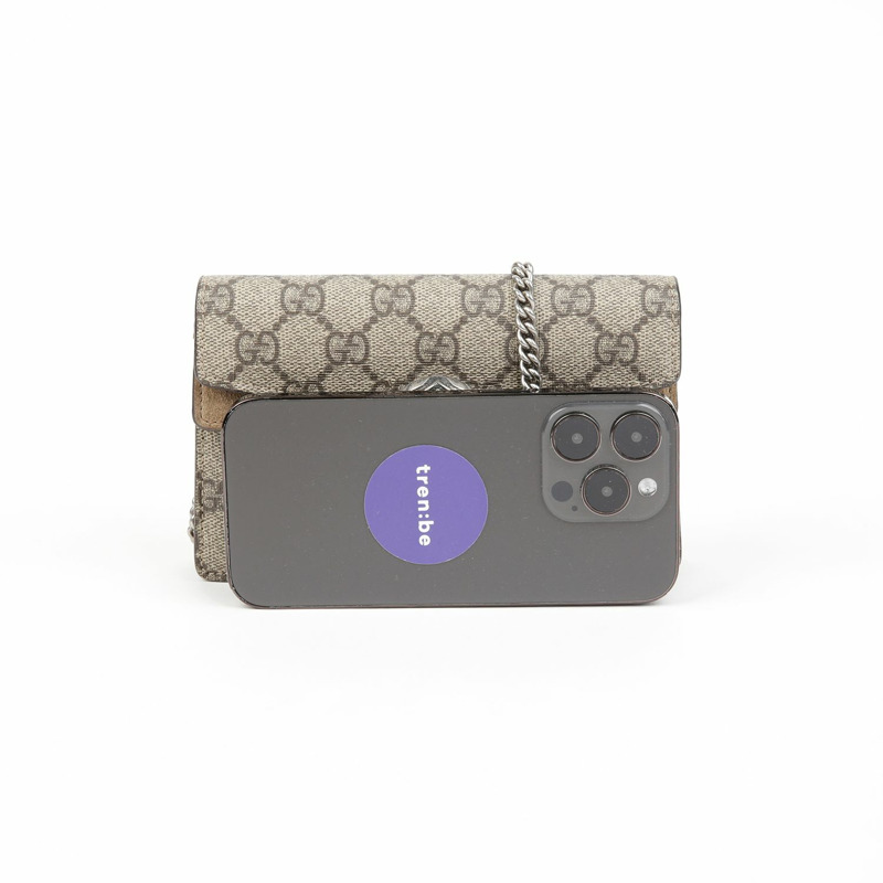 GUCCI Dionysus 超迷你鏈條單肩斜背包 476432-6