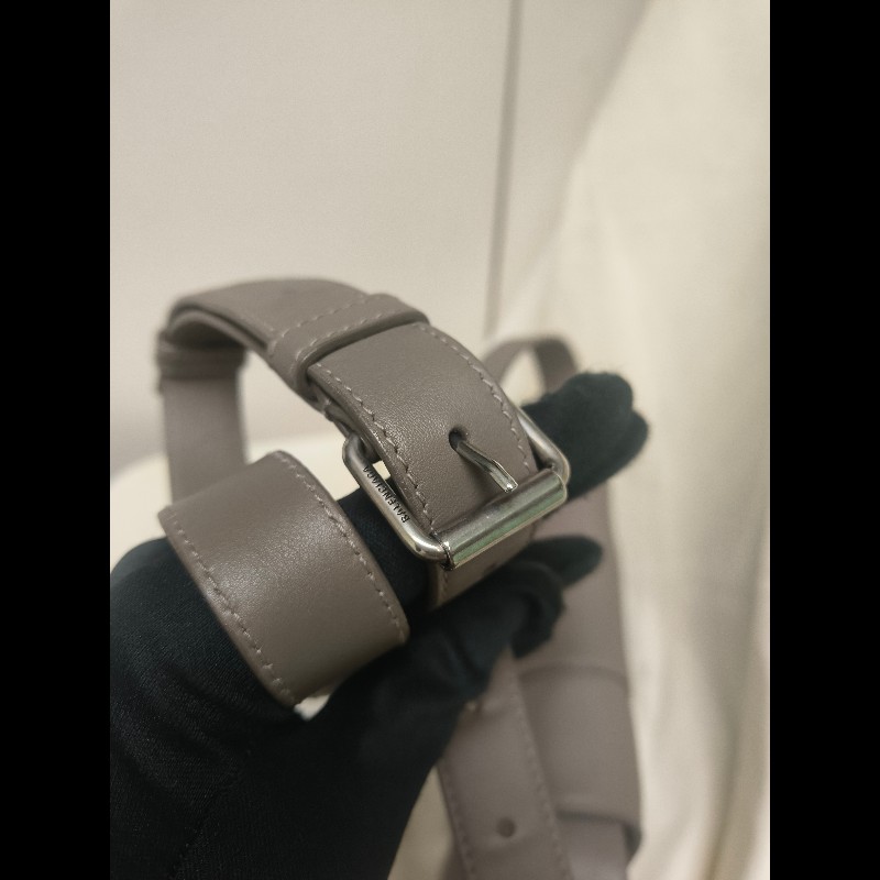 【8成新】㊣✨BALENCIAGA✨巴黎世家 奶茶色 沙漏包 小牛皮 肩背包 腋下包 斜背包 手拿包/二手包/二手精品/保證正品🌳二手樹屋🌳-29
