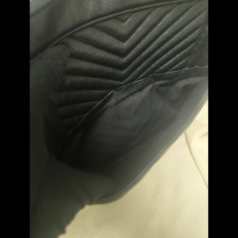 【8成新】㊣✨YSL✨(附防塵袋)SAINT LAURENT 聖羅蘭 黑色 山形紋 烤漆 相機包 文件包 電腦包 通勤包/二手精品/保證正品🌳二手樹屋🌳-23