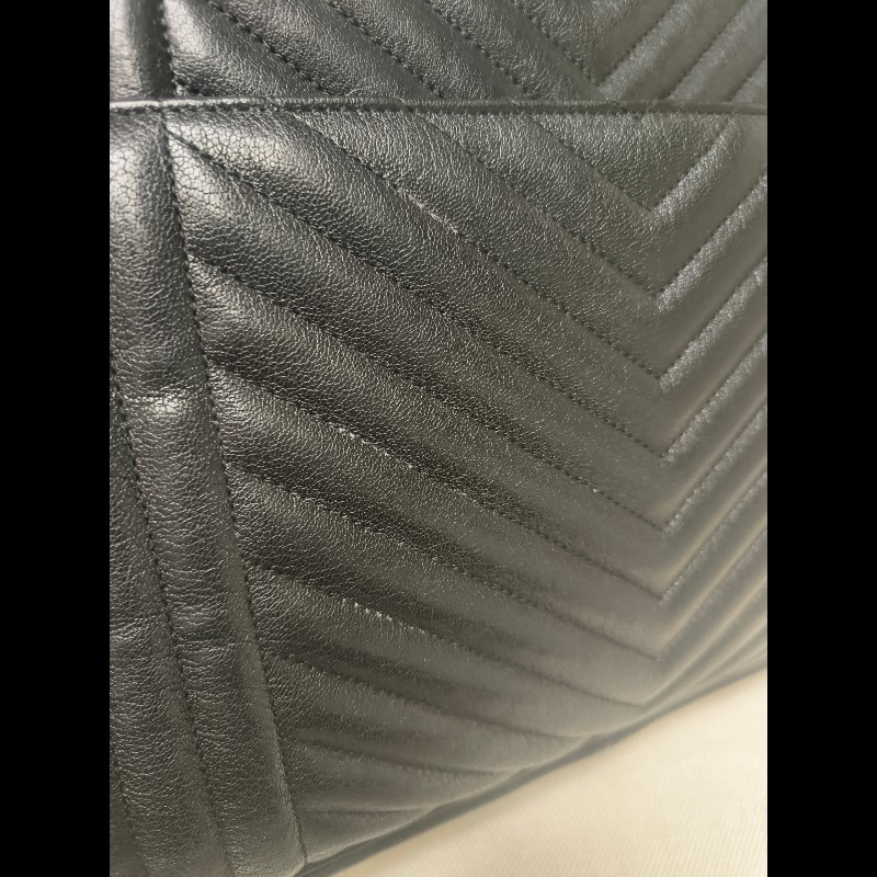 【8成新】㊣✨YSL✨(附防塵袋)SAINT LAURENT 聖羅蘭 黑色 山形紋 烤漆 相機包 文件包 電腦包 通勤包/二手精品/保證正品🌳二手樹屋🌳-24