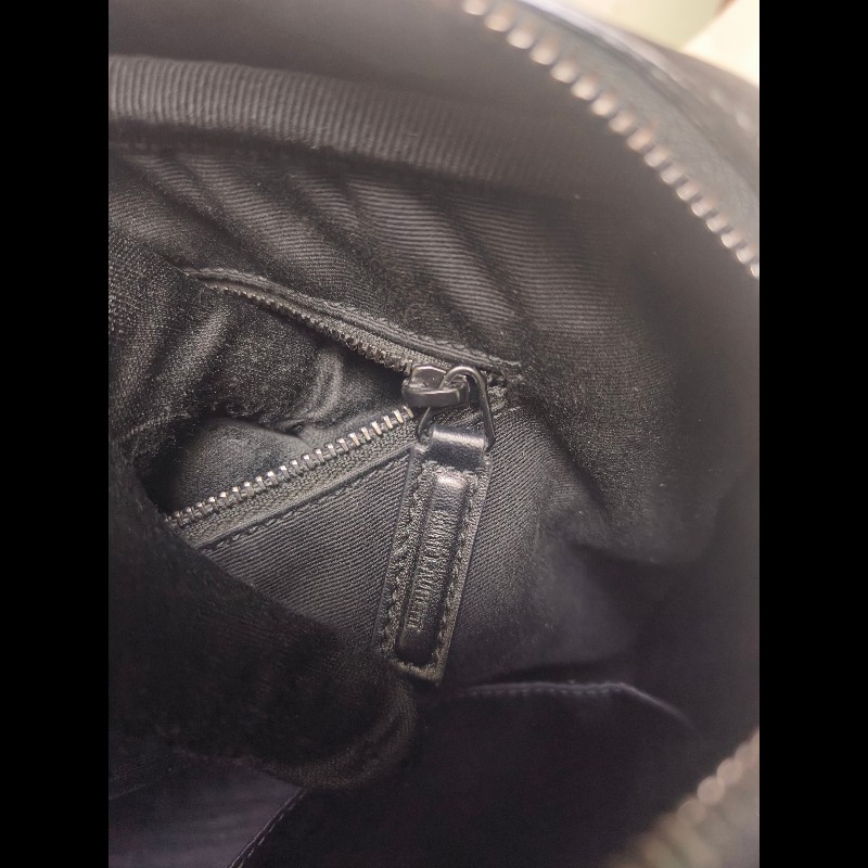 【8成新】㊣✨YSL✨(附防塵袋)SAINT LAURENT 聖羅蘭 黑色 山形紋 烤漆 相機包 文件包 電腦包 通勤包/二手精品/保證正品🌳二手樹屋🌳-47