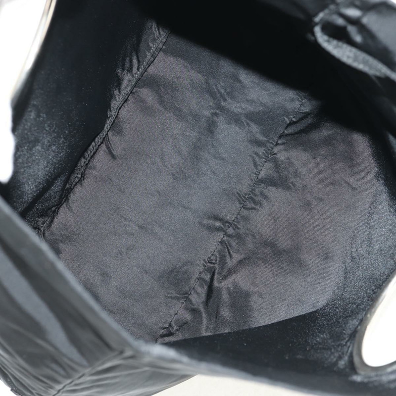 【日本直送】PRADA 尼龍手提包 黑色 銀色 正品 148425-10