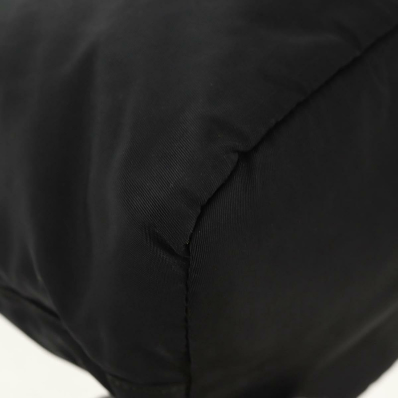 【日本直送】PRADA 尼龍手提包 黑色 銀色 正品 148425-14