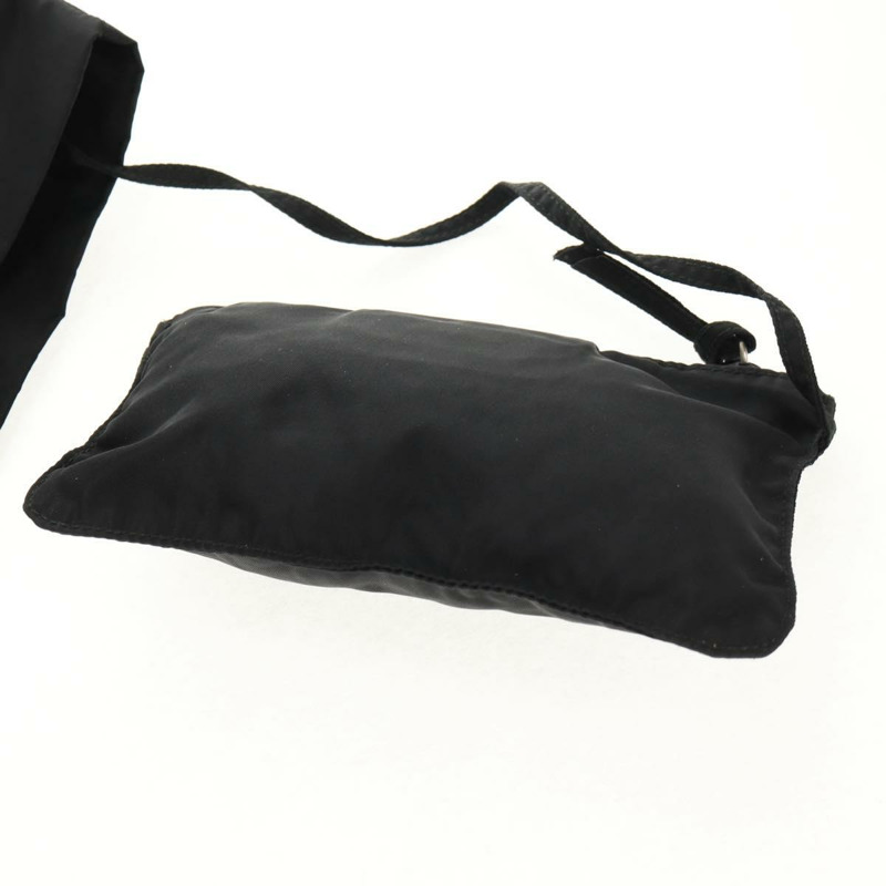 【日本直送】PRADA 尼龍手提包 黑色 銀色 正品 148425-17