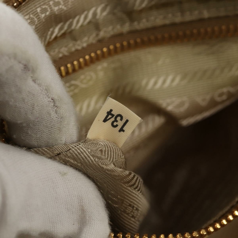 【日本直送】PRADA 尼龍皮革金色手提包 正品 152398A-11