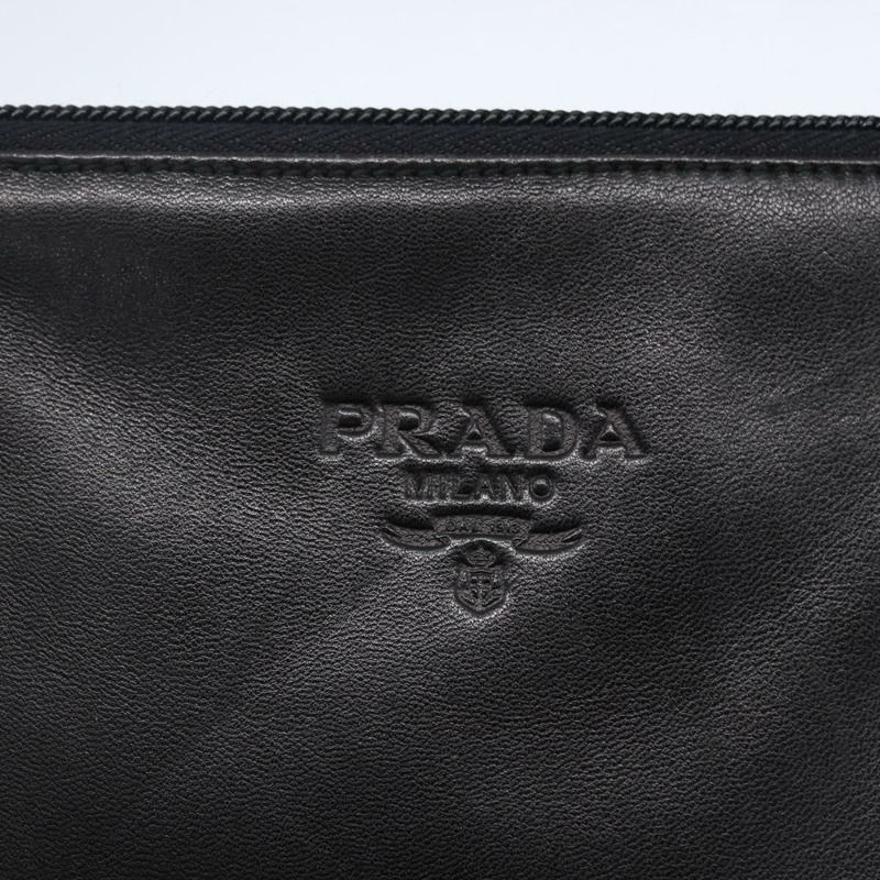 【日本直送】PRADA 黑色真皮單肩包,正品編號 152954-16