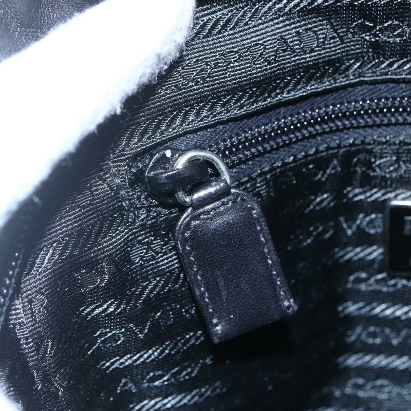 【日本直送】PRADA 黑色真皮單肩包,正品編號 152954-18