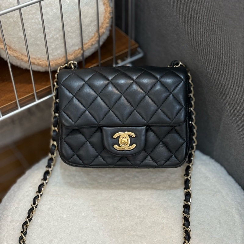 Chanel 黑金方胖子-0