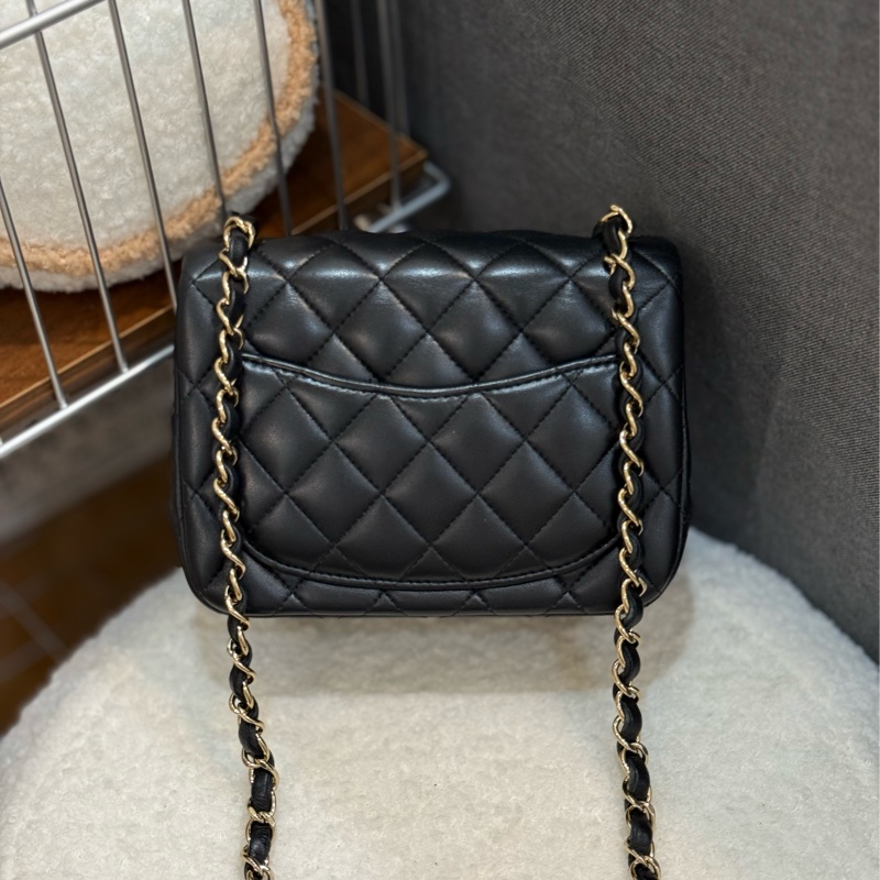 Chanel 黑金方胖子-1
