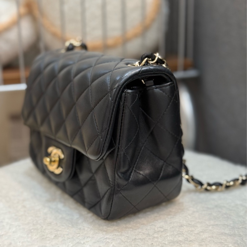 Chanel 黑金方胖子-2