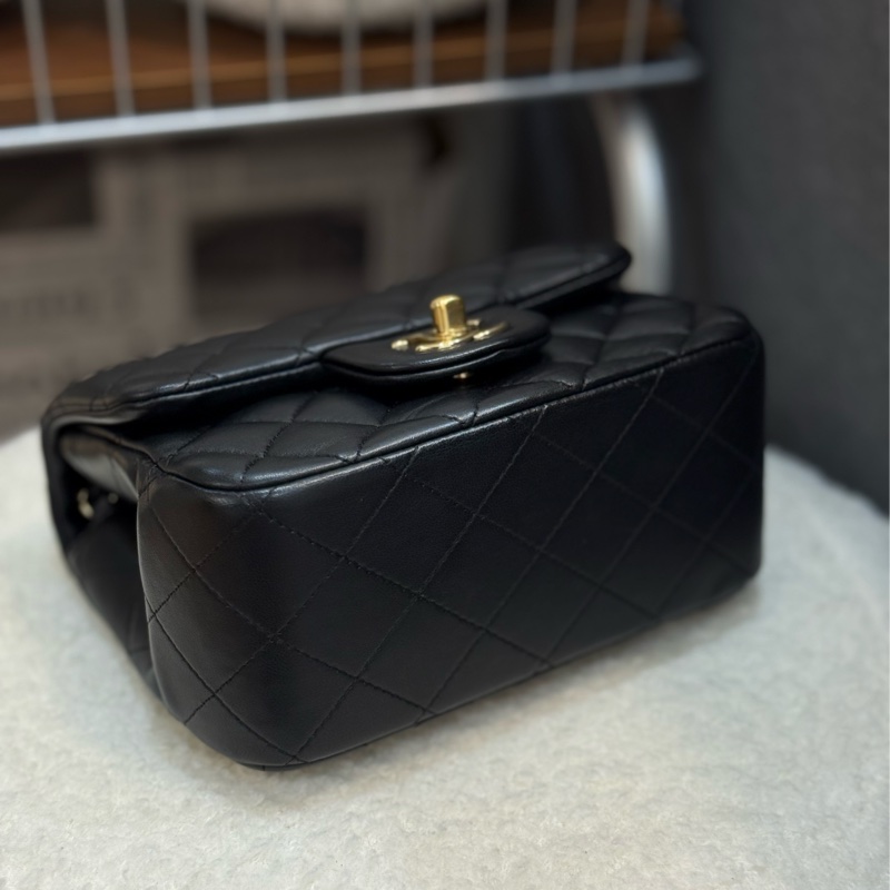 Chanel 黑金方胖子-5