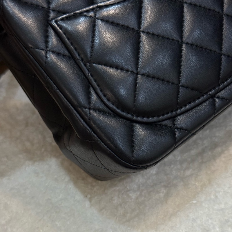 Chanel 黑金方胖子-8