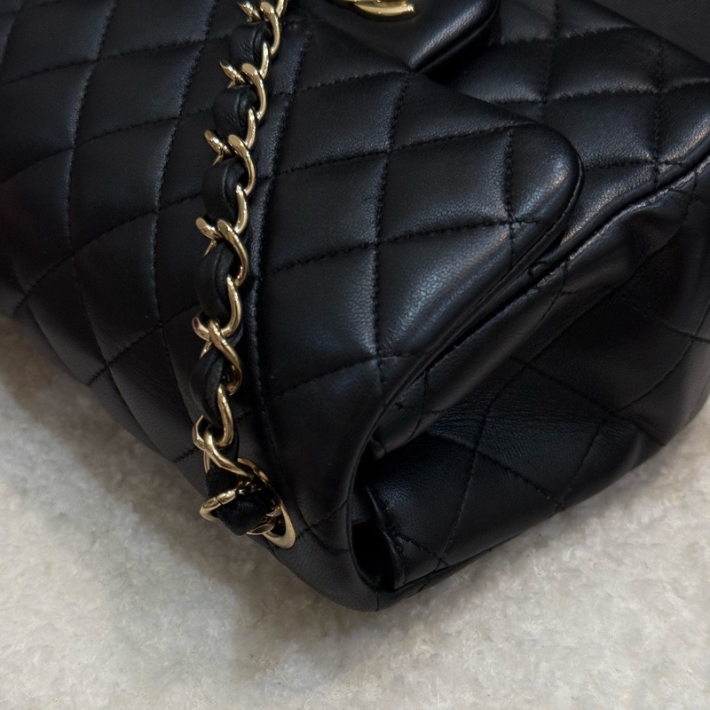 Chanel 黑金方胖子-9