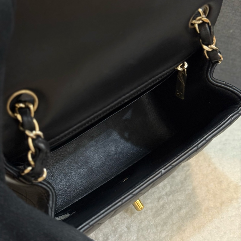 Chanel 黑金方胖子-13