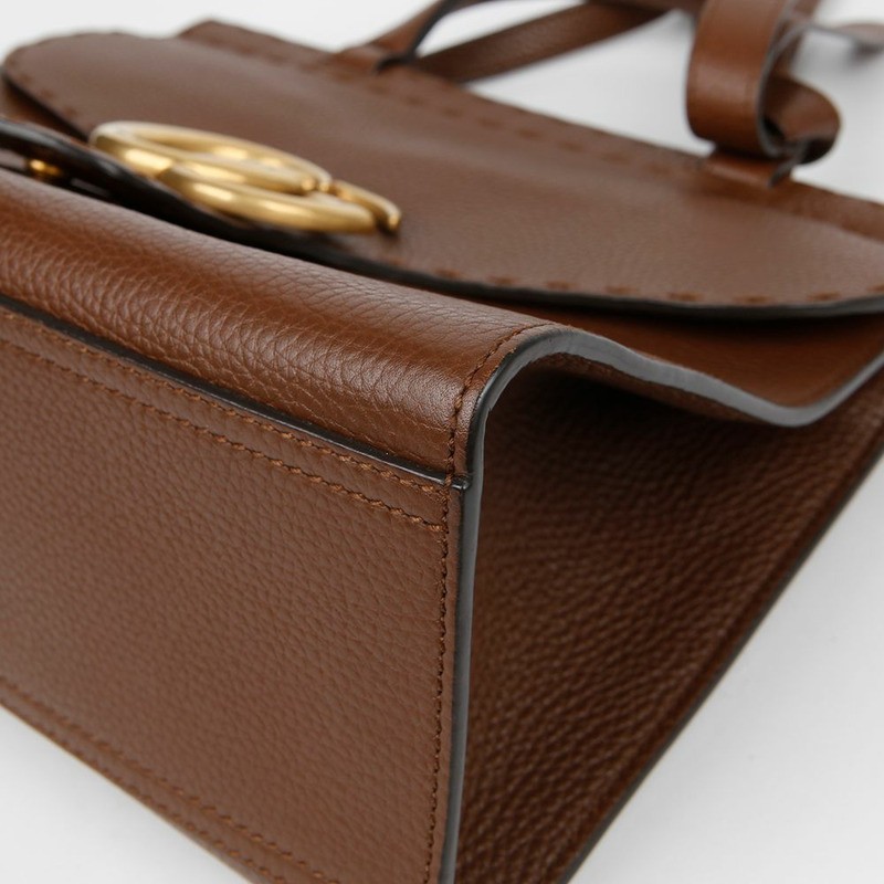 GUCCI 421890 GG Marmont 小號手提單肩包-6