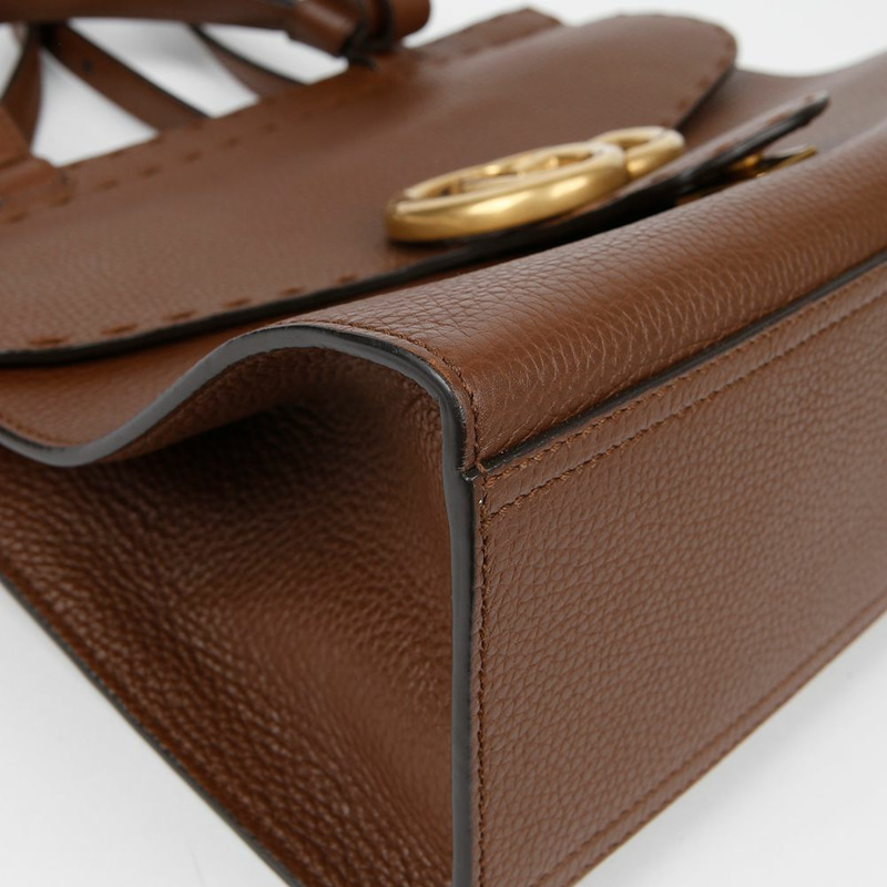 GUCCI 421890 GG Marmont 小號手提單肩包-7