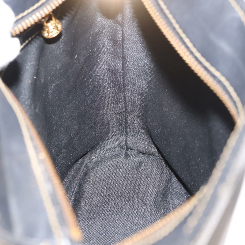 【日本直送】FENDI 胡桃色帆布單肩包 PVC 黑色 棕色 金色 正品 149654-17