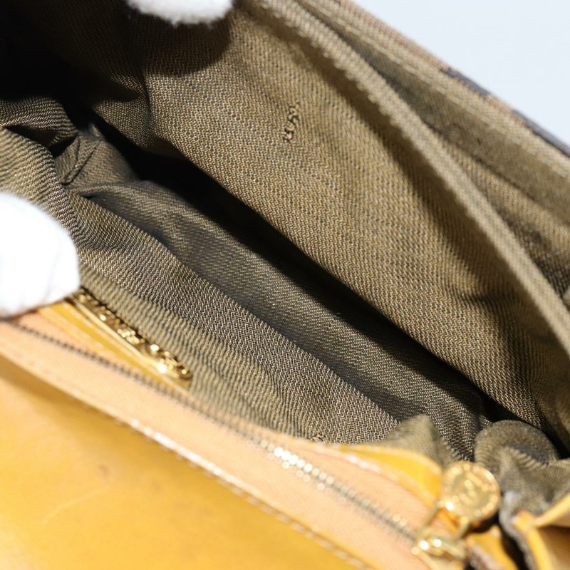 【日本直送】FENDI 帆布肩背包 金棕色 正品 ep11802-10