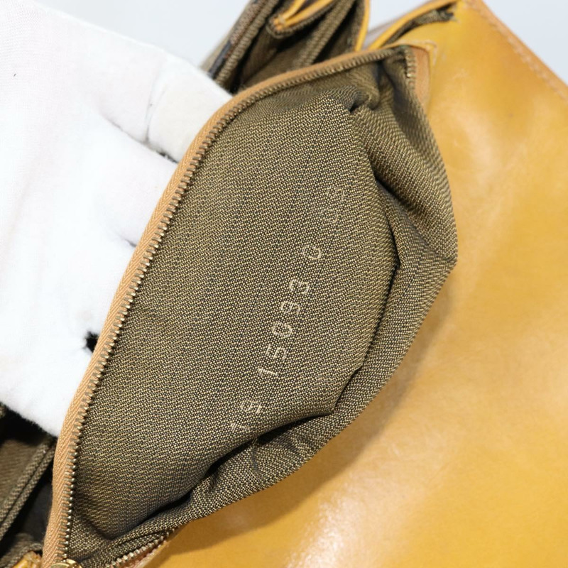 【日本直送】FENDI 帆布肩背包 金棕色 正品 ep11802-11