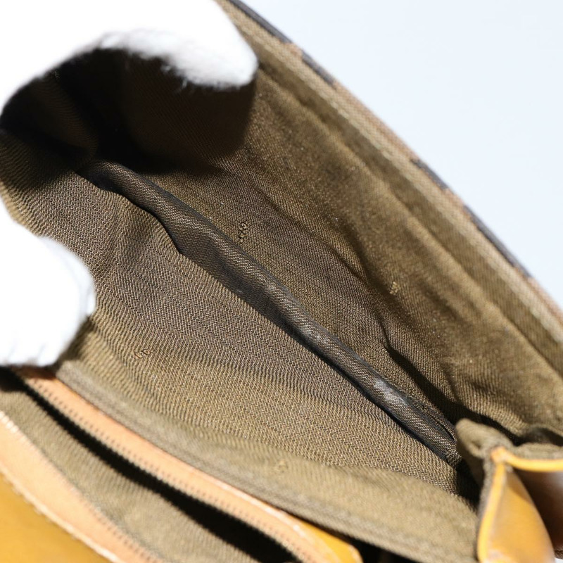 【日本直送】FENDI 帆布肩背包 金棕色 正品 ep11802-23