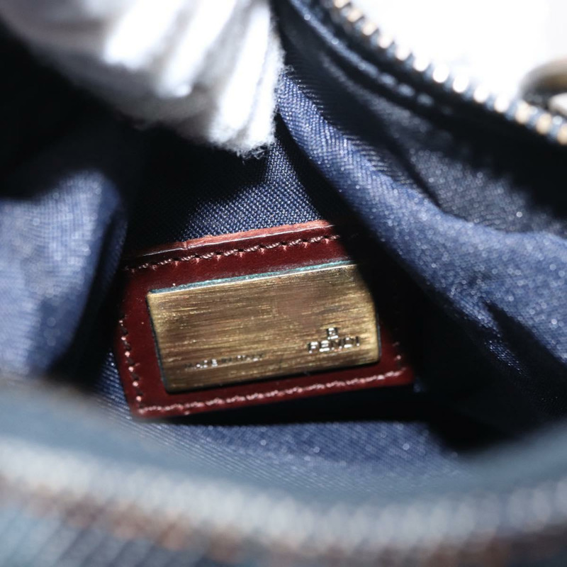 【日本直送】FENDI帆布肩背包 海軍藍 正品 134355-18