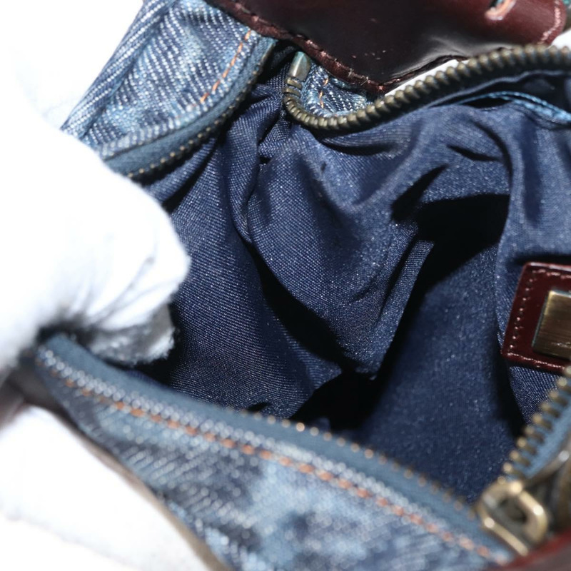 【日本直送】FENDI帆布肩背包 海軍藍 正品 134355-20