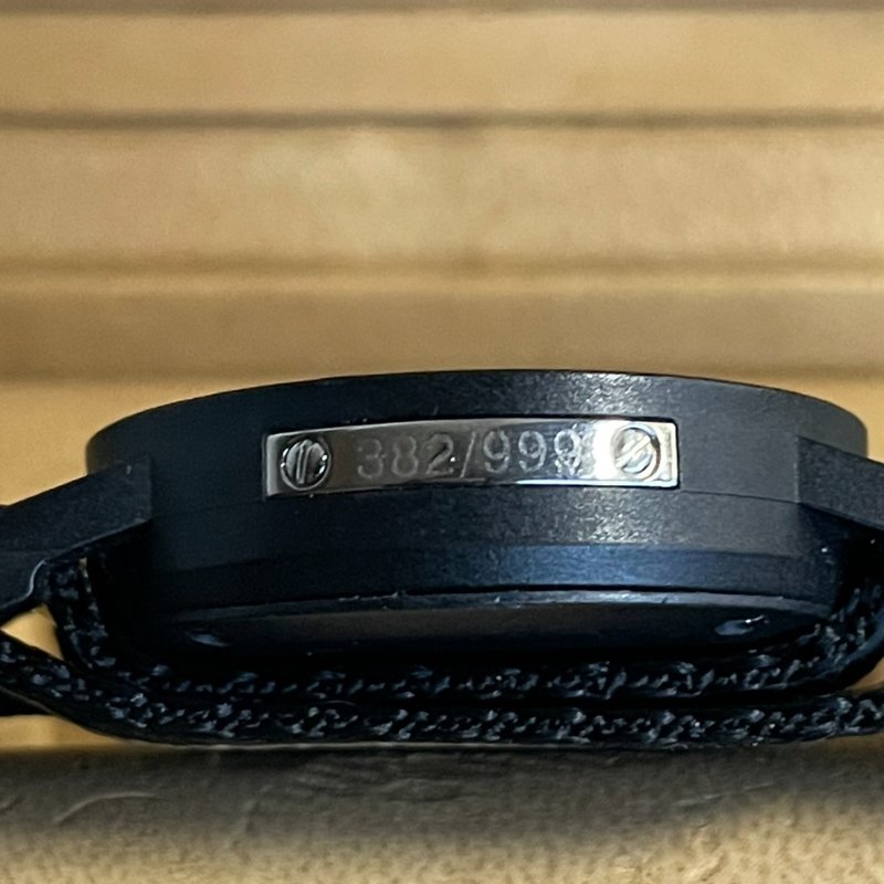 BVLGARI 寶格麗黑色碳纖維限量999支 城市紀念錶-10