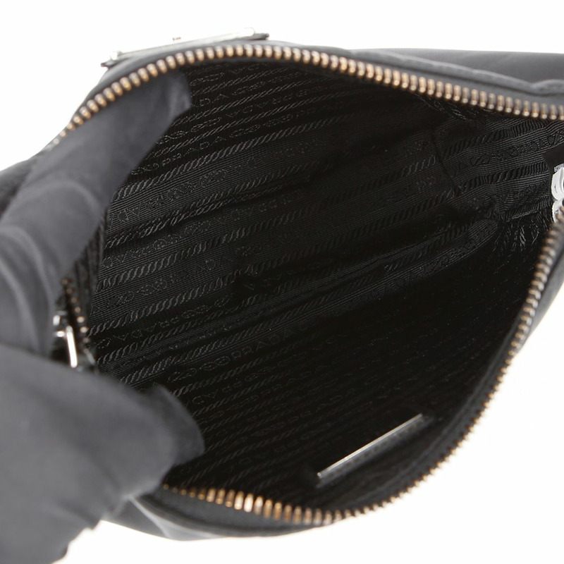 PRADA 2VH113 三角形標誌多功能單肩斜背包-10