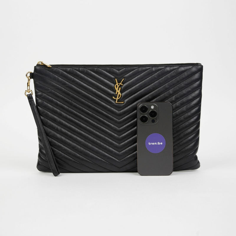 SAINT LAURENT Monogram 資料夾 440222-9