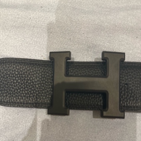 愛馬仕皮帶黑色