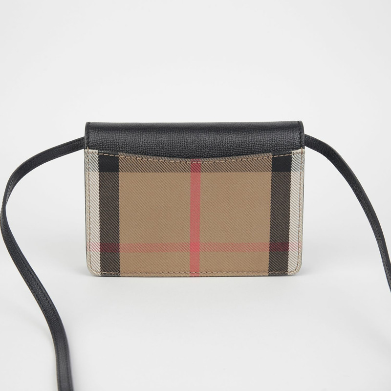 BURBERRY 8046316 新罕布夏格紋單肩斜背包-2