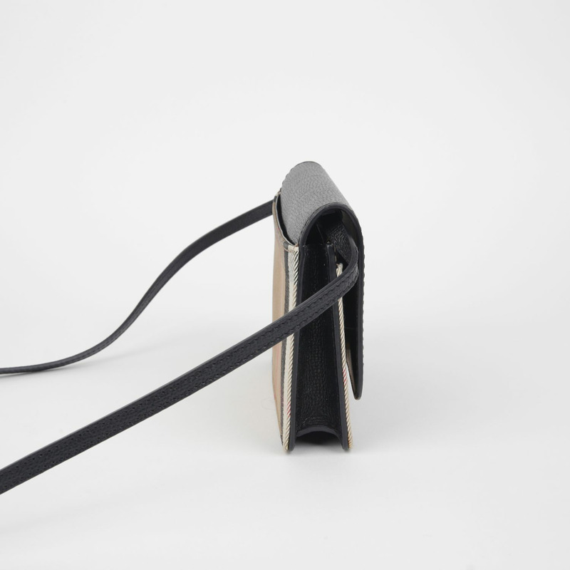 BURBERRY 8046316 新罕布夏格紋單肩斜背包-3