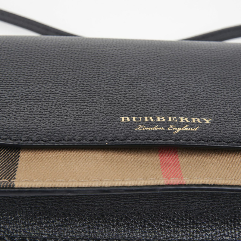 BURBERRY 8046316 新罕布夏格紋單肩斜背包-5