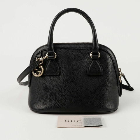 GUCCI 圓頂迷你手提單肩包 449661