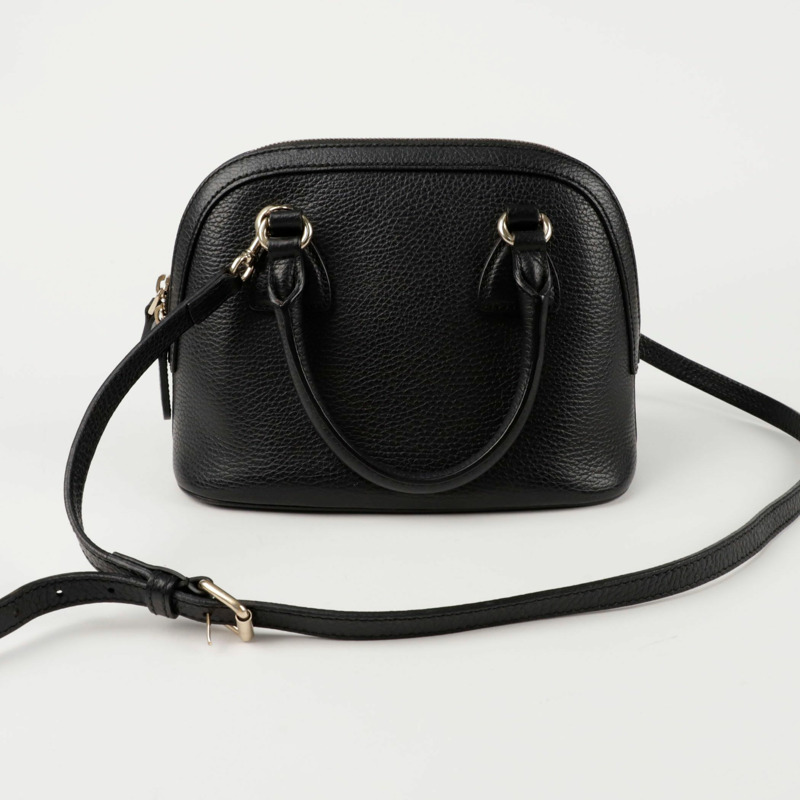 GUCCI 圓頂迷你手提單肩包 449661-3